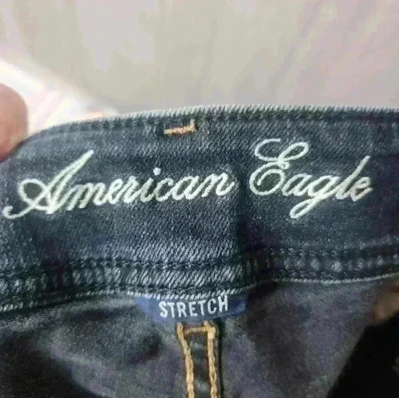 American Eagle orginal boot stretch denim jeans 6 short. - Picture 5 of 6